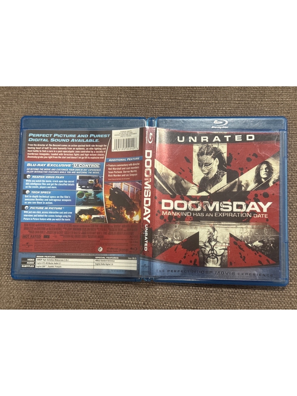 Doomsday (2008) (Blu-ray, 2008)